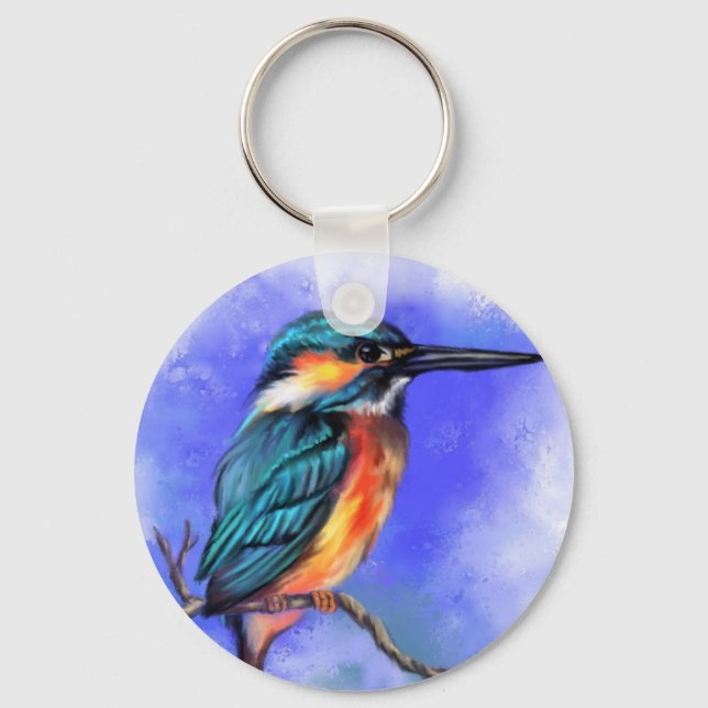 Llavero Hermosas cadenas clave de Kingfisher (Anverso)