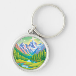 Llavero Hermosas montañas