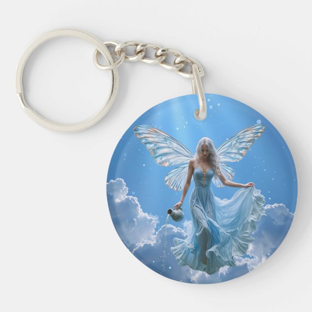 Llavero Hermoso acuario de las nubes (Frente)