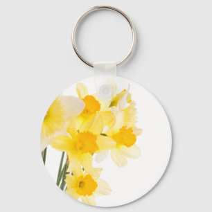 Llavero Hermoso Daffodils Keychain