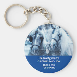 Llavero Hermoso equipo de caballos Fiesta de fotografía de