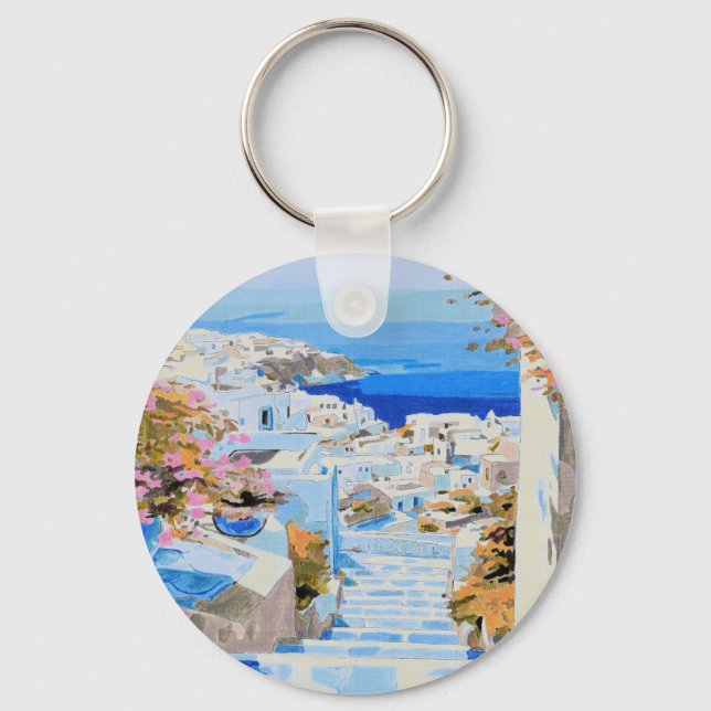 Llavero Hermoso Keychain de Grecia (Anverso)