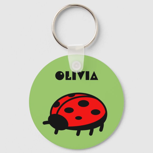 Llavero Hermoso nombre de parásito Keychain Olivia (Anverso)