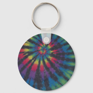 Llavero Hermoso PhatDyes de la espiral de remolque arco ir