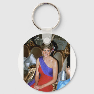 Llavero ¡Hermoso! Princesa Diana Tailandia 1988