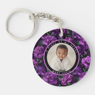 Llavero Hermoso regalo de jubilación para mamá flor de cla