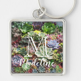 Llavero Hermosos Suculentos