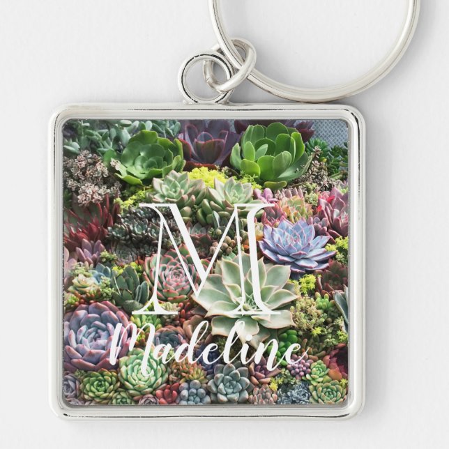 Llavero Hermosos Suculentos (Frente)