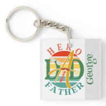 Hero Dad Fath Sunset Tie, Mustache y gafas de sol