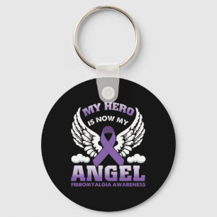 Llavero Hero Es Ahora Mi Ángel Fibromialgia Día De Concien