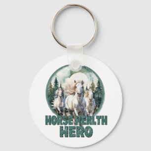 Llavero Héroe de la Salud de Caballos, Caballos Blancos de