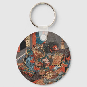 Llavero Héroe de Samurai Minamoto no Yorimitsu (unilateral