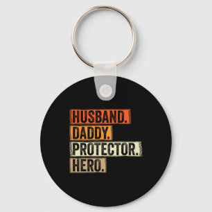Llavero Héroe del protector de papá Hussein Hero Hombres D