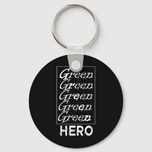 Llavero Héroe Verde - Para la Protección del Medio Ambient