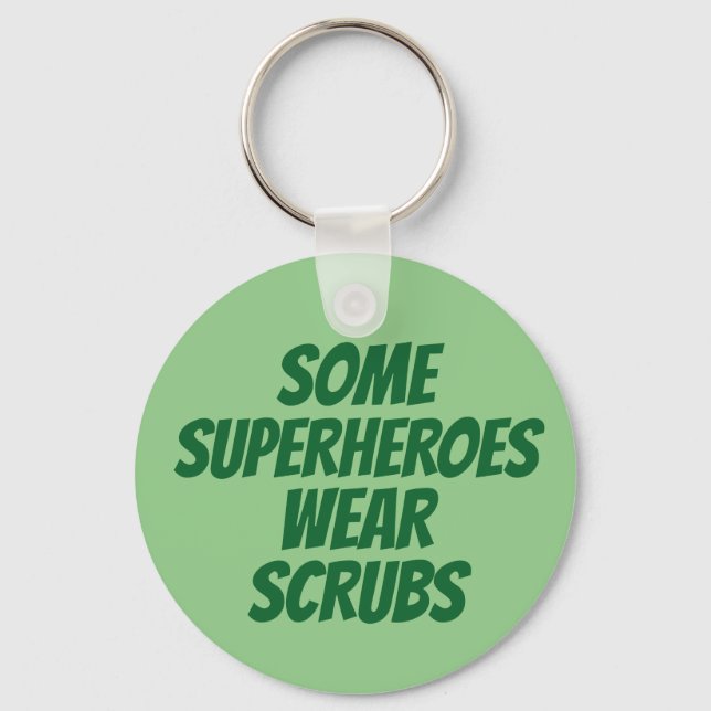 Llavero Heroes in Scrubs Keychain (Anverso)