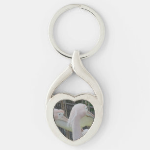 Llavero Herons Heart Keychain