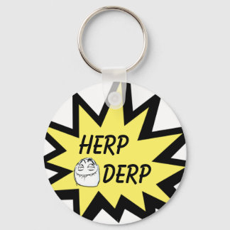 Llavero Herp Derp Keychain