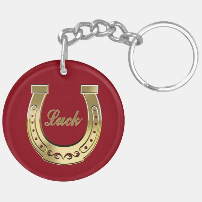 Llavero Herradura dorada (Izquierda Bajo)
