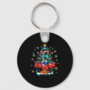 Llavero Herramientas de buceo Árbol de Navidad Santa Color
