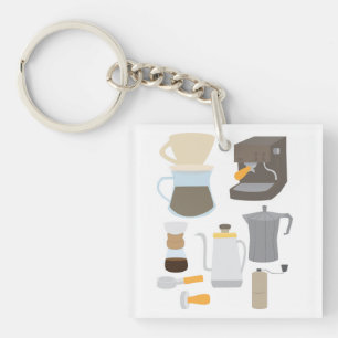 Llavero Herramientas de Cafetera