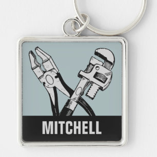 Llavero HERRAMIENTAS personalizado de la cadena de claves 