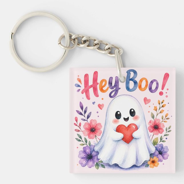 Llavero Hey boo (Frente)