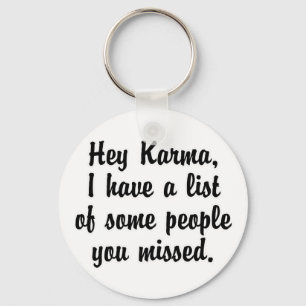 Llavero Hey Karma…