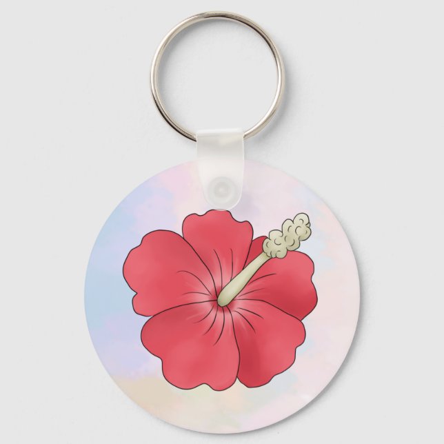 Llavero Hibiskus (Anverso)