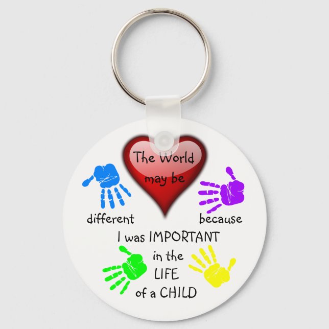 Llavero Hice Una Diferencia ~ Keychain.1 (Anverso)