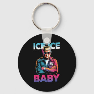 Llavero Hielo hielo bebé retro divertido trump Hielo hielo
