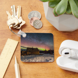 Llavero Hielo y nieve Aurora Polaris Murmansk, Islandia