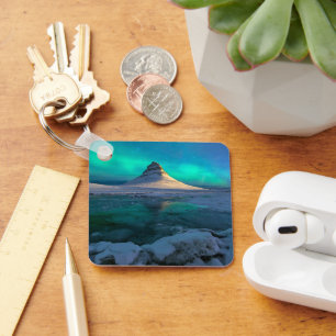 Llavero Hielo y nieve   Montaña Kirkjufall, Islandia