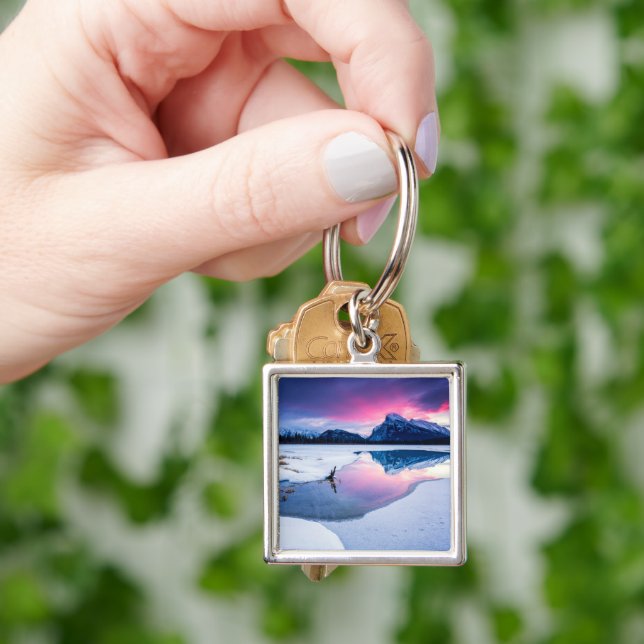 Llavero Hielo y nieve | Mt. Rundle, Canadá (Mano)