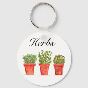 Llavero Hierbas acuáticas Thyme Rosemary Oregano Planta Po