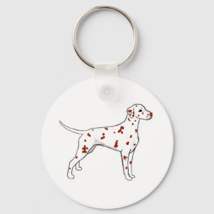 Llavero Hígado Dalmatian