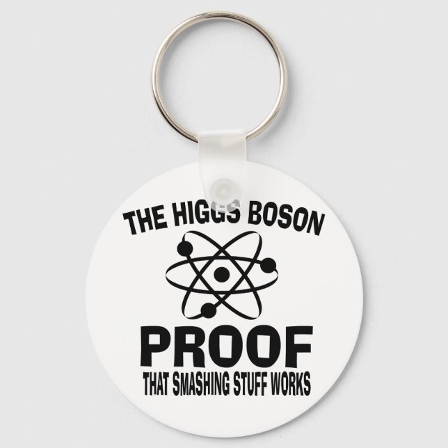 Llavero Higgs Boson Funciona (Anverso)