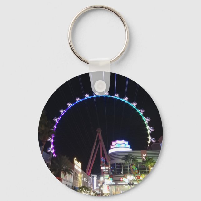 Llavero High Roller Ferris Wheel Las Vegas #3 Keychain (Anverso)