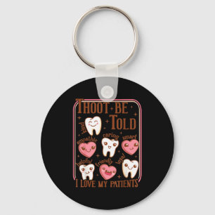 Llavero Higienista Dental Día de San Valentín Equipo de De