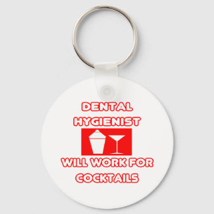 Llavero Higienista Dental... Trabajará Para Cócteles
