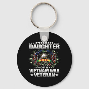 Llavero Hija Orgullosa De Un Veterano De Guerra De Vietnam