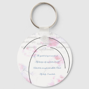 Llavero Hijab Philosophy Keychain