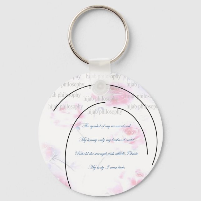 Llavero Hijab Philosophy Keychain (Anverso)