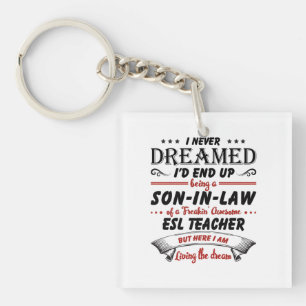 Llavero Hijo En Derecho De Impresionante Profesor De L.E.S