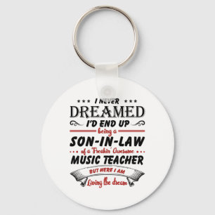 Llavero Hijo En Derecho De Impresionante Profesor De Músic