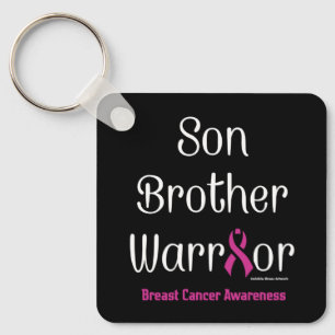 Llavero Hijo hermano Guerrero... Cáncer de mama
