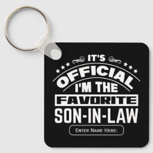 Llavero Hijo político favorito personalizado oficial diver