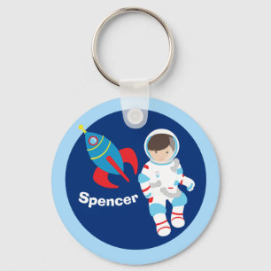 Llavero Hijos Personalizados del espacio ultraterrestre de