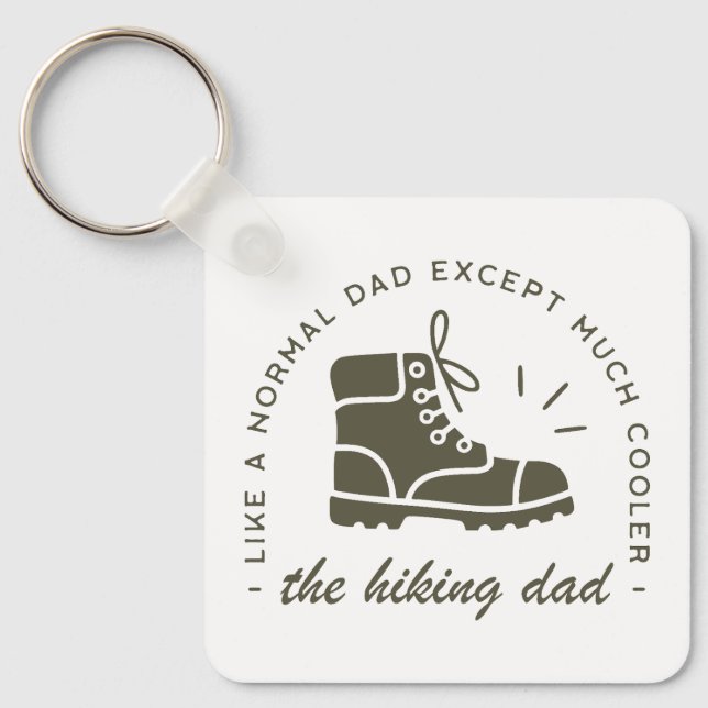 Llavero Hiking dad funny hiker father (Anverso)