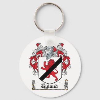 Llavero Hiland Family Crest