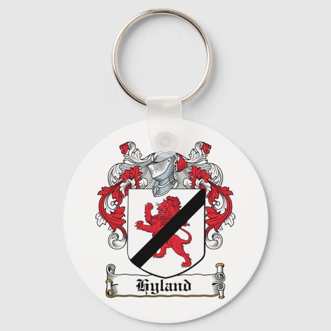 Llavero Hiland Family Crest (Anverso)